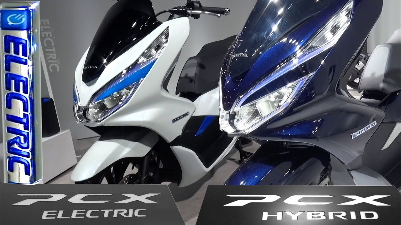 HONDA PCX hybrid & PCX EV  Tokyo Motor Show2017レポ