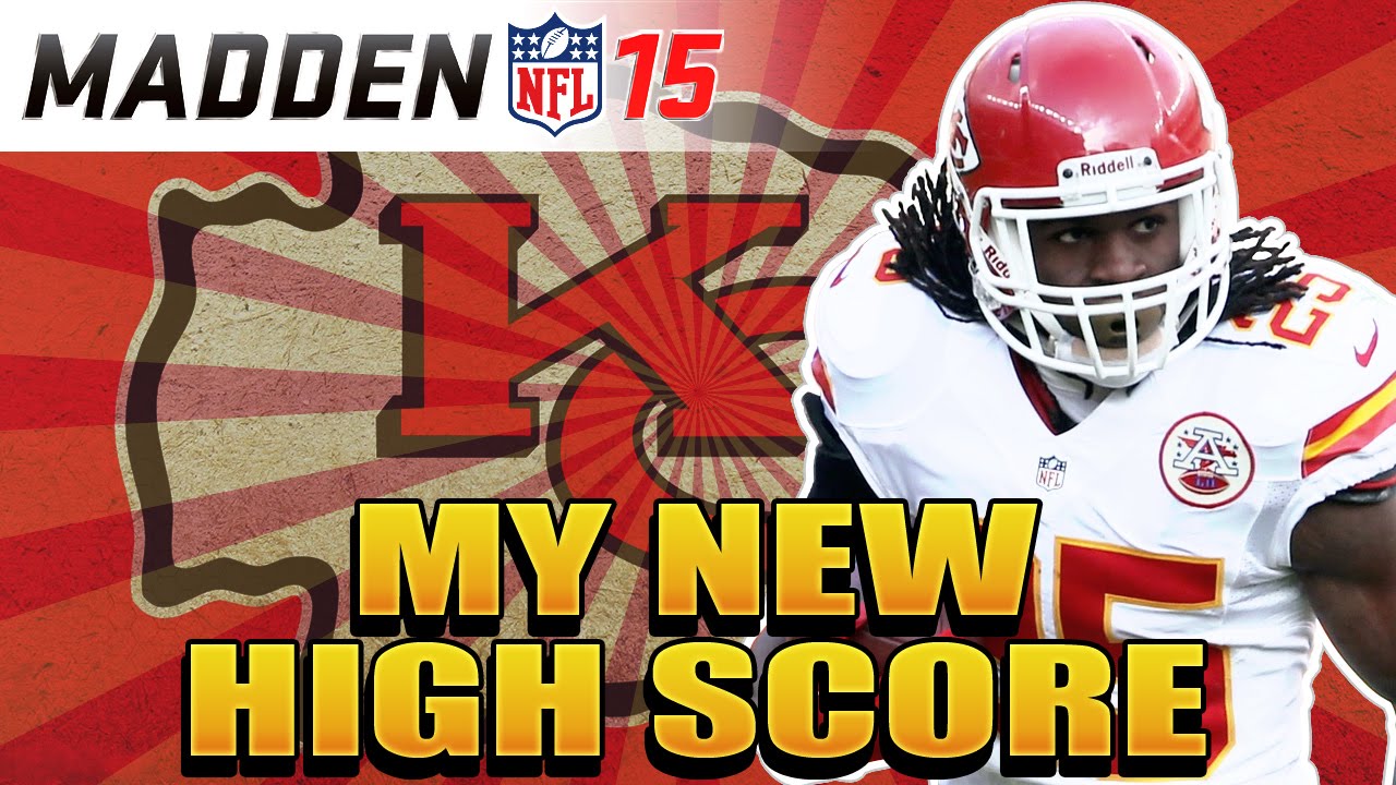 Madden 15 Gauntlet Mode My Highest Score With Chiefs Jamaal Charles Is Too Good