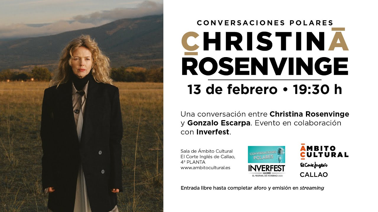Conversaciones Polares l Encuentro con Christina Rosenvinge