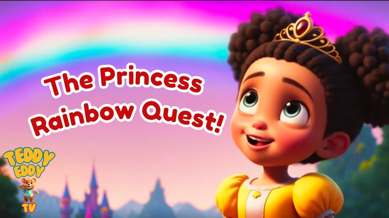  Can the Princess Fix the Rainbow? 🌈 Colors Song! 🎵 | Teddy Eddy