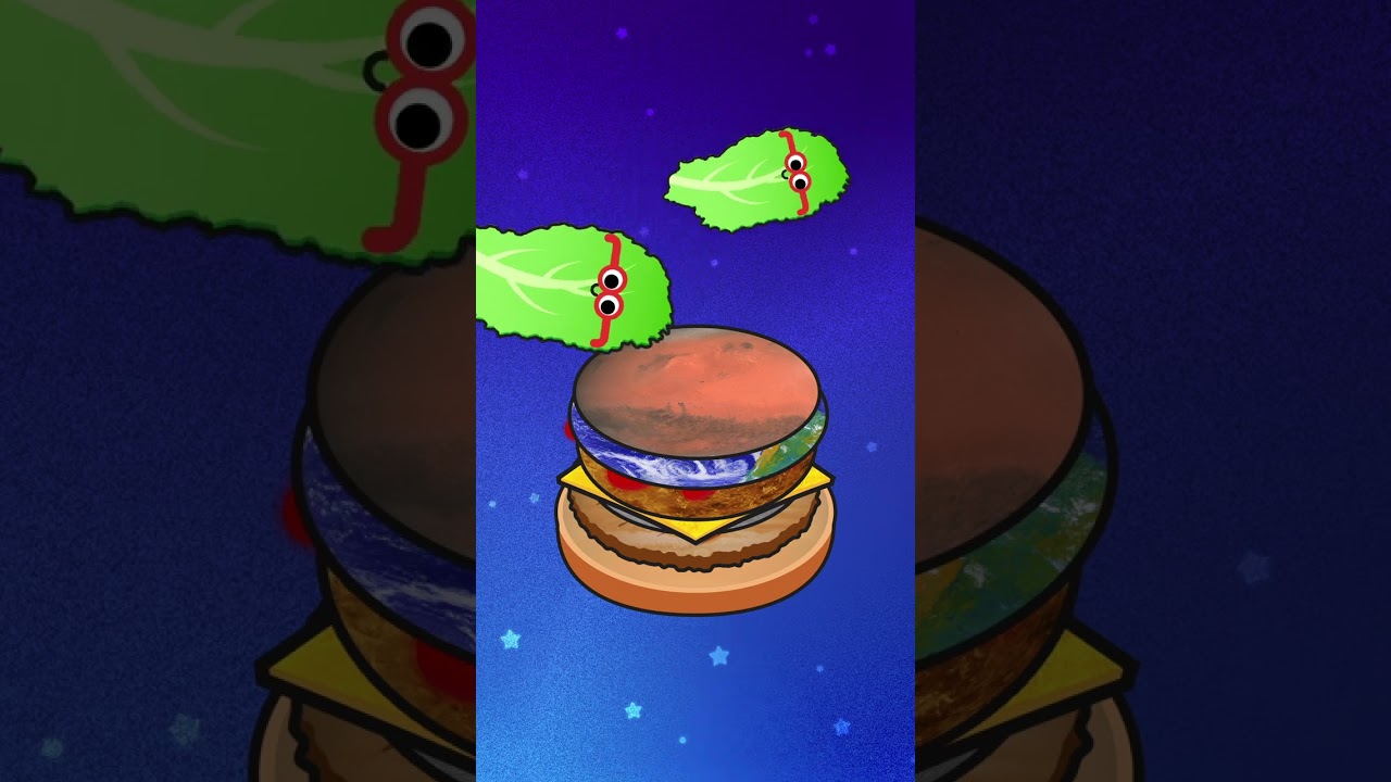 Planet Hamburger 🪐🍔 | What's Your Favorite Planet? | 8 Planets | Planet Cook 👩🏼&zwj;🍳 | Funny Planets