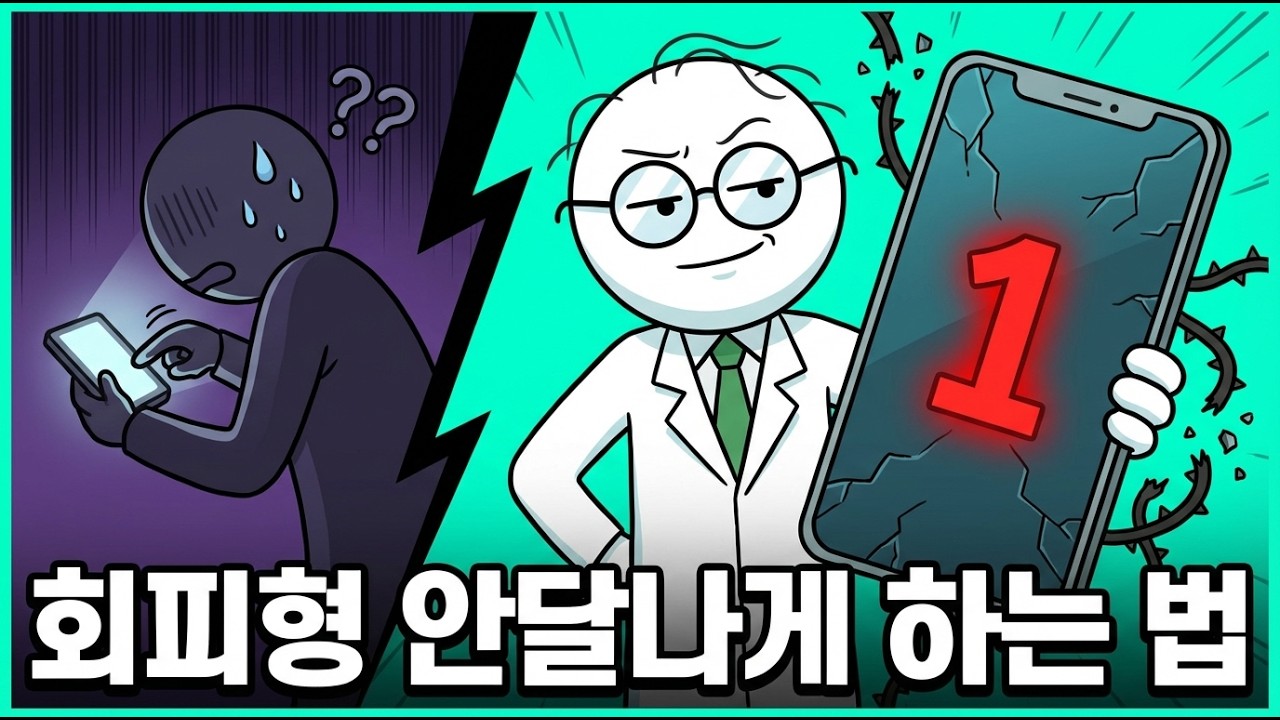 회피형이 답장을 안 하는 소름 돋는 진짜 이유 (feat. 뇌 과학적 분석)