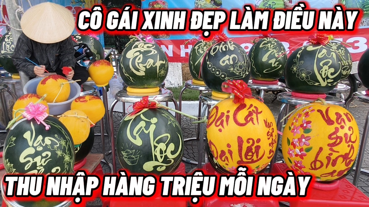 CÔ GÁI XINH ĐẸP KIẾM TIỀN TRIỆU MỖI NGÀY NHỜ LÀM ĐIỀU NÀY