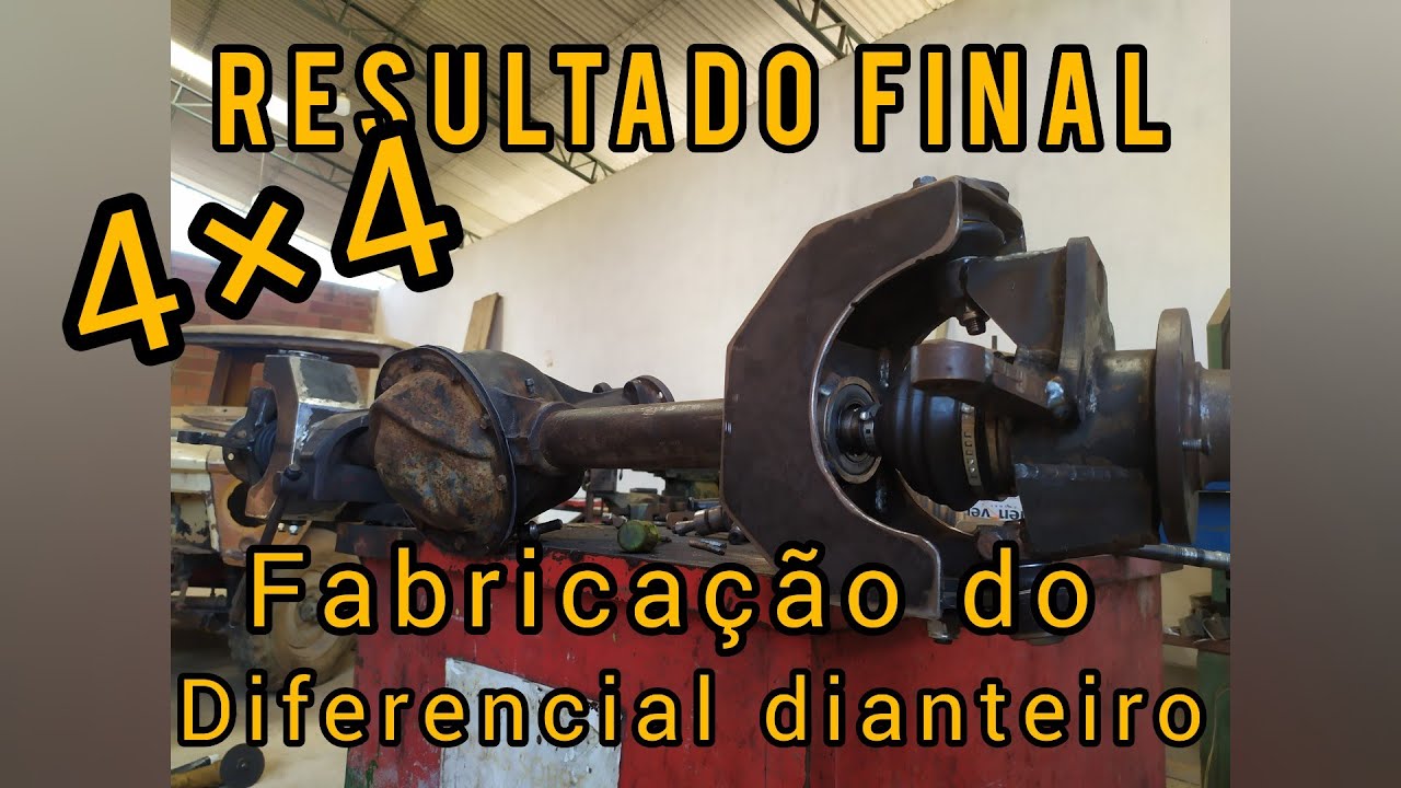 Fabricação do Diferencial dianteiro 4×4 