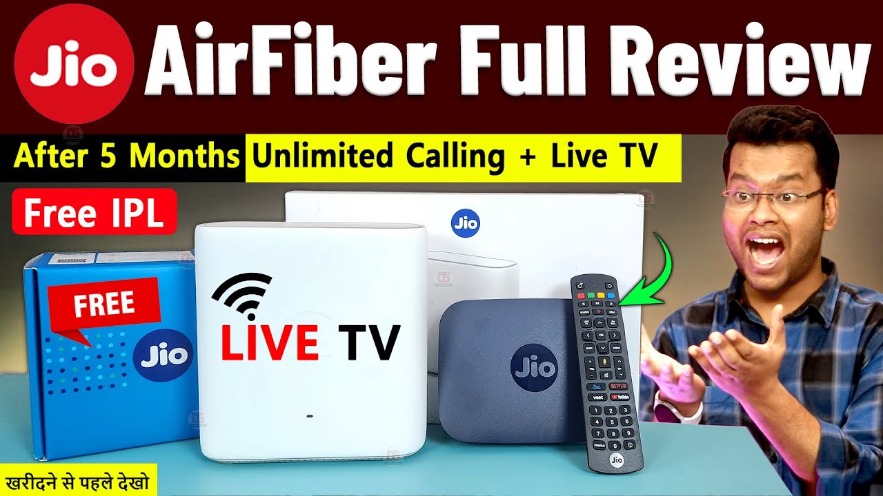 Jio AirFiber Review after 5 Months and Jio AirFiber Jiocall App | Jio AirFiber Installation vs Fiber