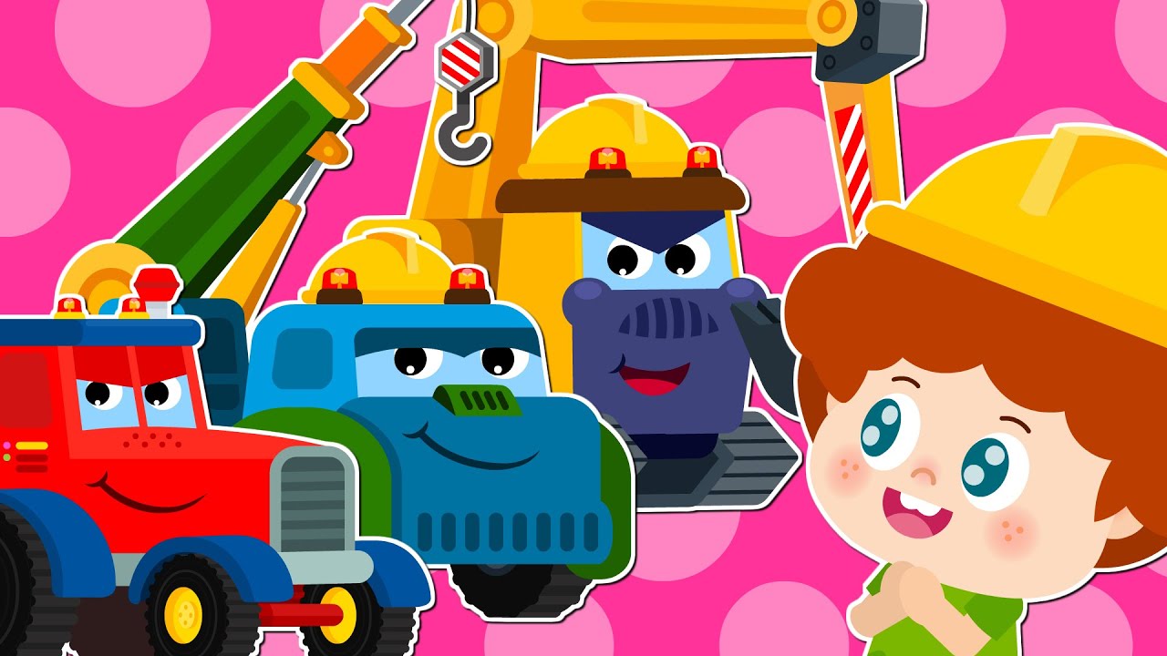 💪중장비 차박사! | 내가 바로 중장비 전문가! | 자동차동요 | 탈것동요 | 인기동요 | 스토리동요 티디키즈★지니키즈