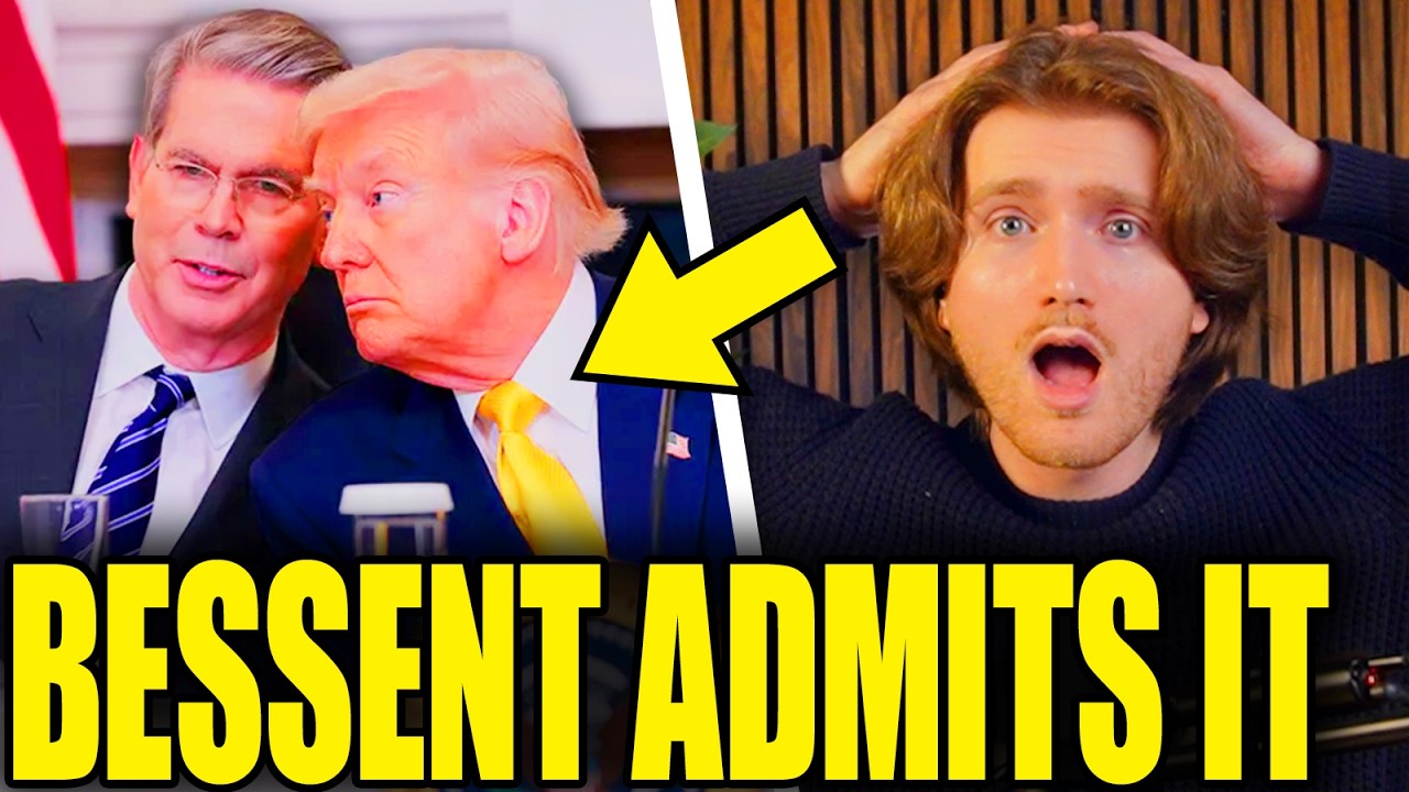 Bessent Caught On Camera Admitting Trump Tariff Crime ... It's Bad