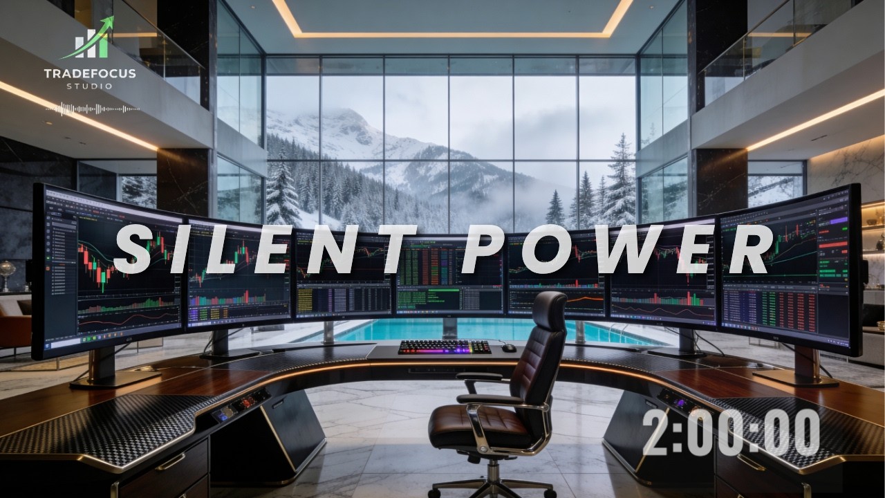 Trading Music – Silent Power (2H Deep Focus Session)