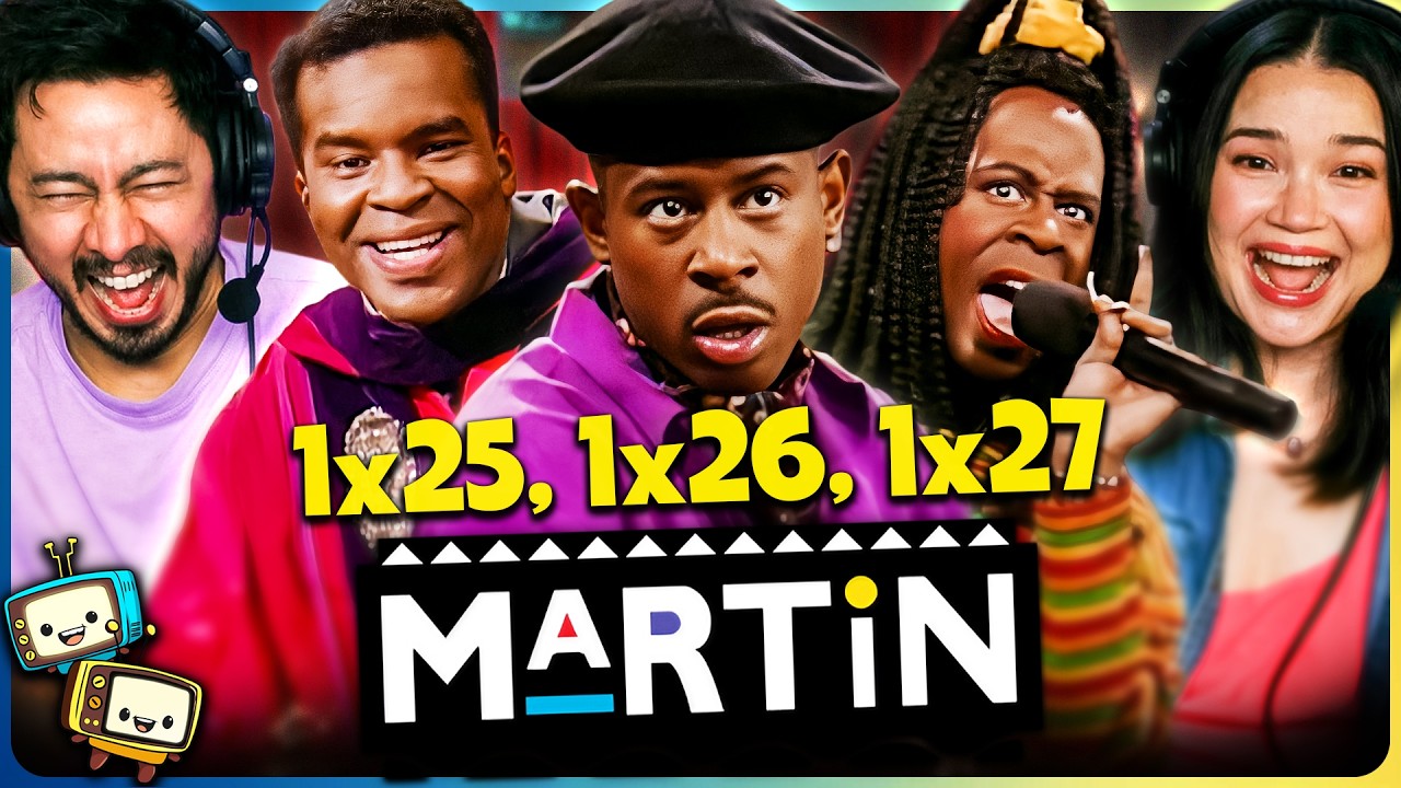 MARTIN (1992) 1x25, 1x26 & 1x27 SEASON FINALE Reaction! | Martin Lawrence w/ Jaby Koay