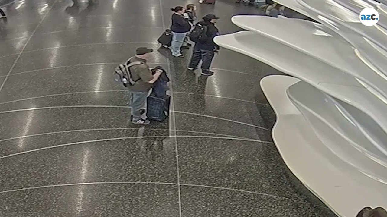 CCTV shows ICE detaining woman at Salt Lake City airport