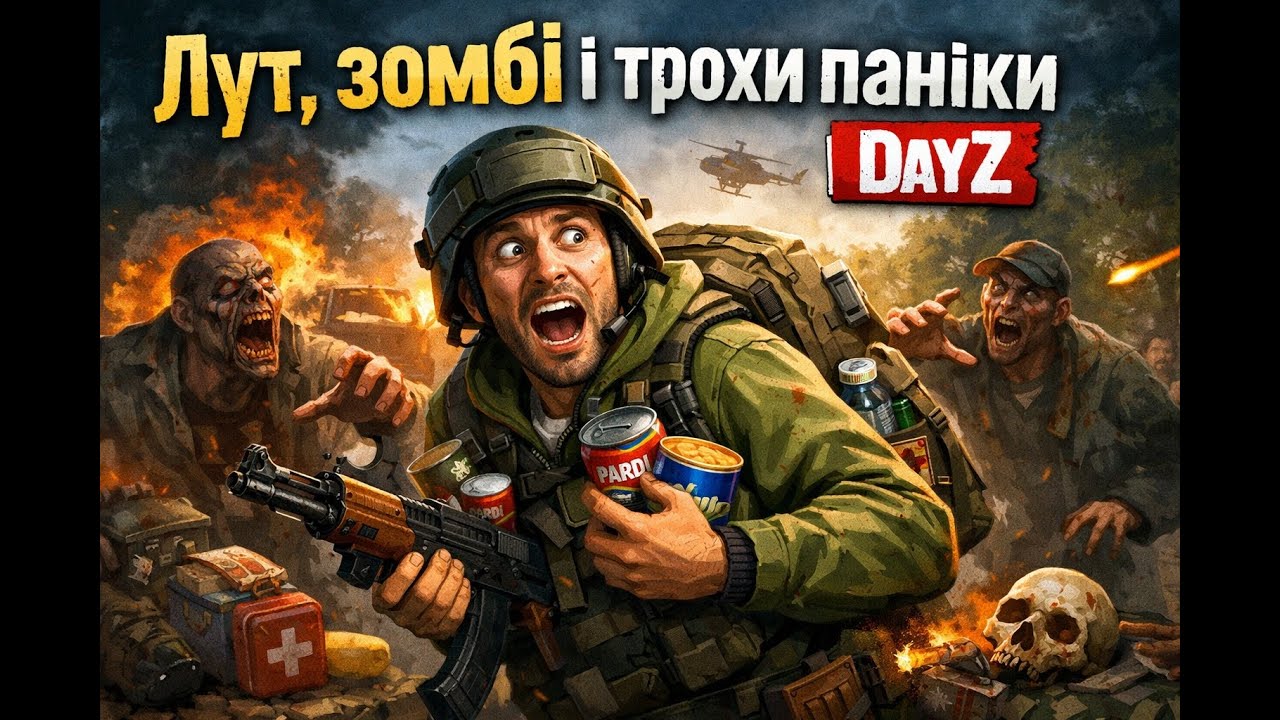 Лут, зомбі і трохи паніки в DayZ