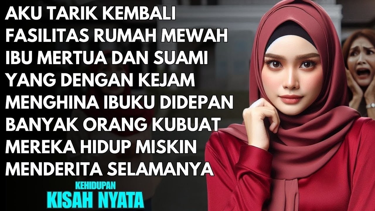 AKU TARIK KEMBALI FASILITAS RUMAH MEWAH IBU MERTUA DAN SUAMI YANG TEGA MENGHINA IBUKU- KUBUAT MISKIN