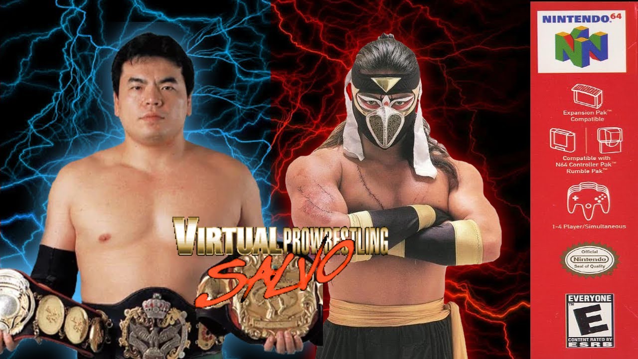 RAGDAS' Virtual Pro Wrestling Salvo Mod Matches Mitsuharu Misawa vs Hayabusa