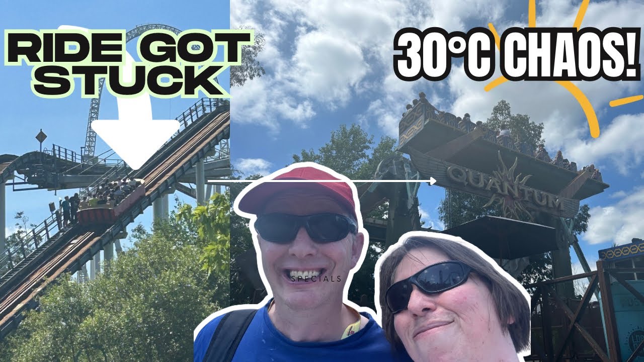 Thorpe Park On The Hottest Day