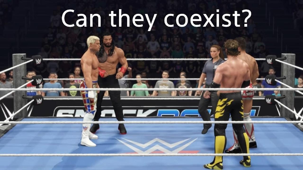 WWE 2K25 Universe - Smackdown, Can they coexist?