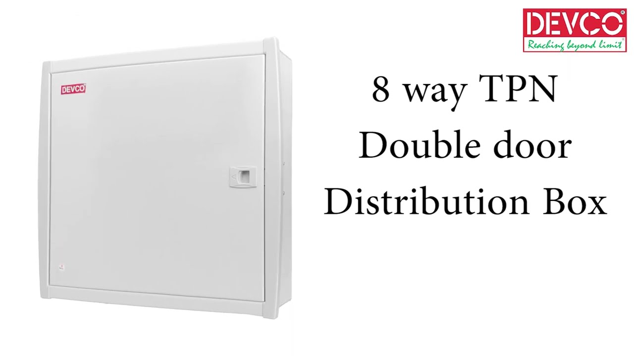 12Way  TPN Single Door And Double Door - Distribution Box