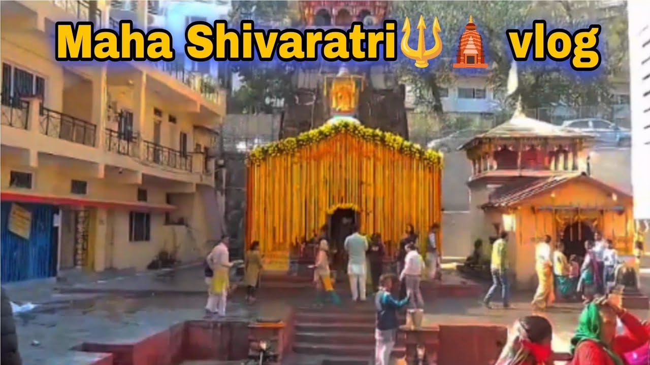 Maha Shivaratri 🔱 vlog ||vishvnath temple 🛕||#anshuvlogs #pahadiritiriwaj #vlog #vairalvideo 