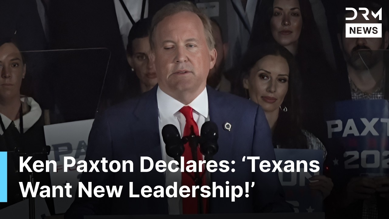 FULL: Republican Senate Race Heats Up: Ken Paxton Calls for New Texas Leadership | DRM News | AC1Z