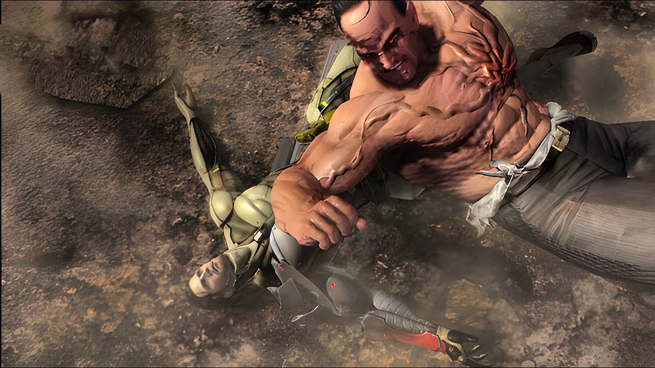 Sam in Raiden's campaign vs Armstrong - Revengeance Difficulty