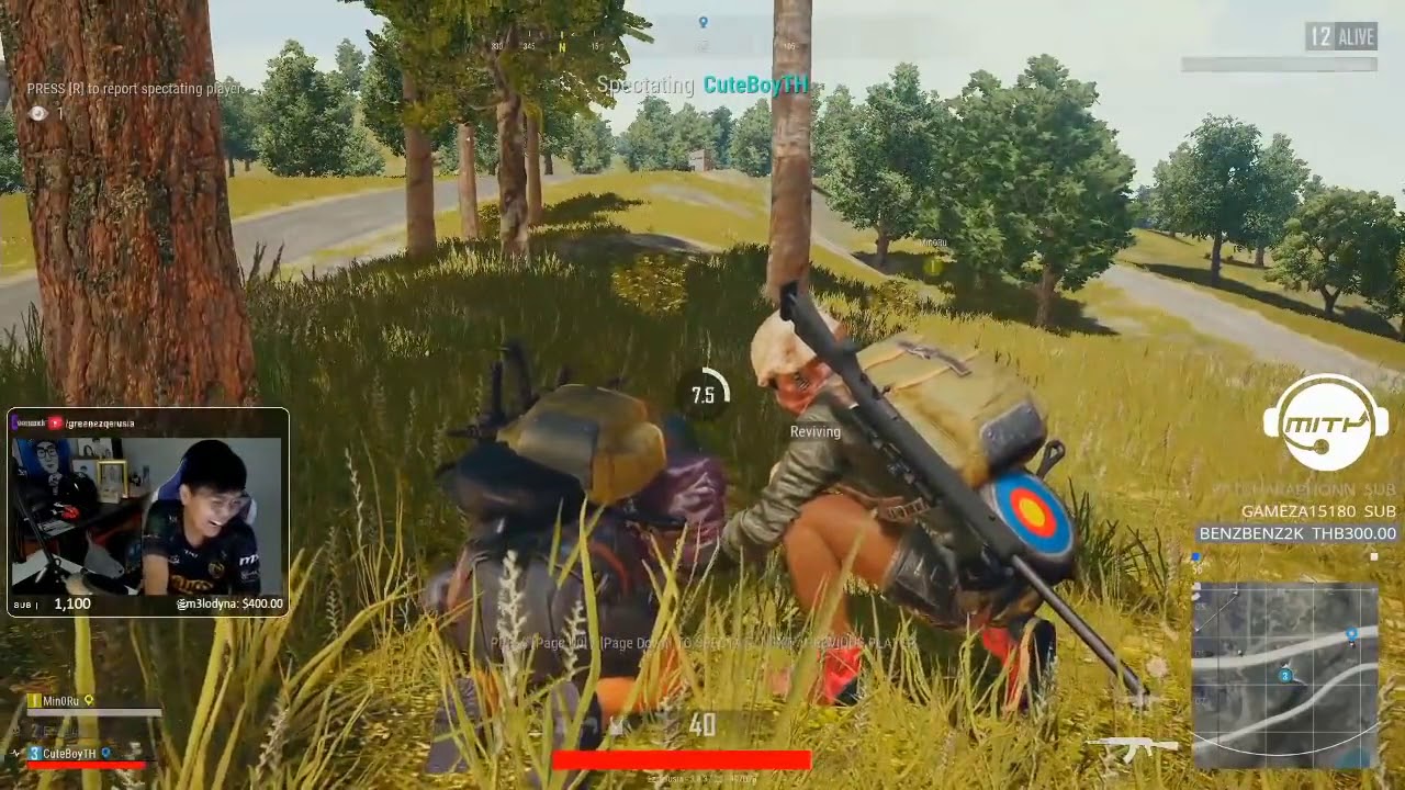 PUBG กรีน Ezqelusia VS ไกด์ SviTT ดวลKar98