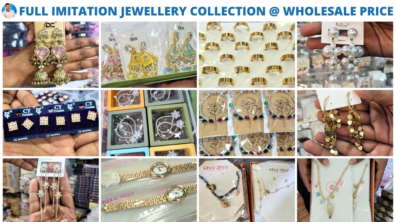 Kolkata ka Trending Artificial Jewellery Collection 💎 | Partywear & Bridal Collection Bulk Me