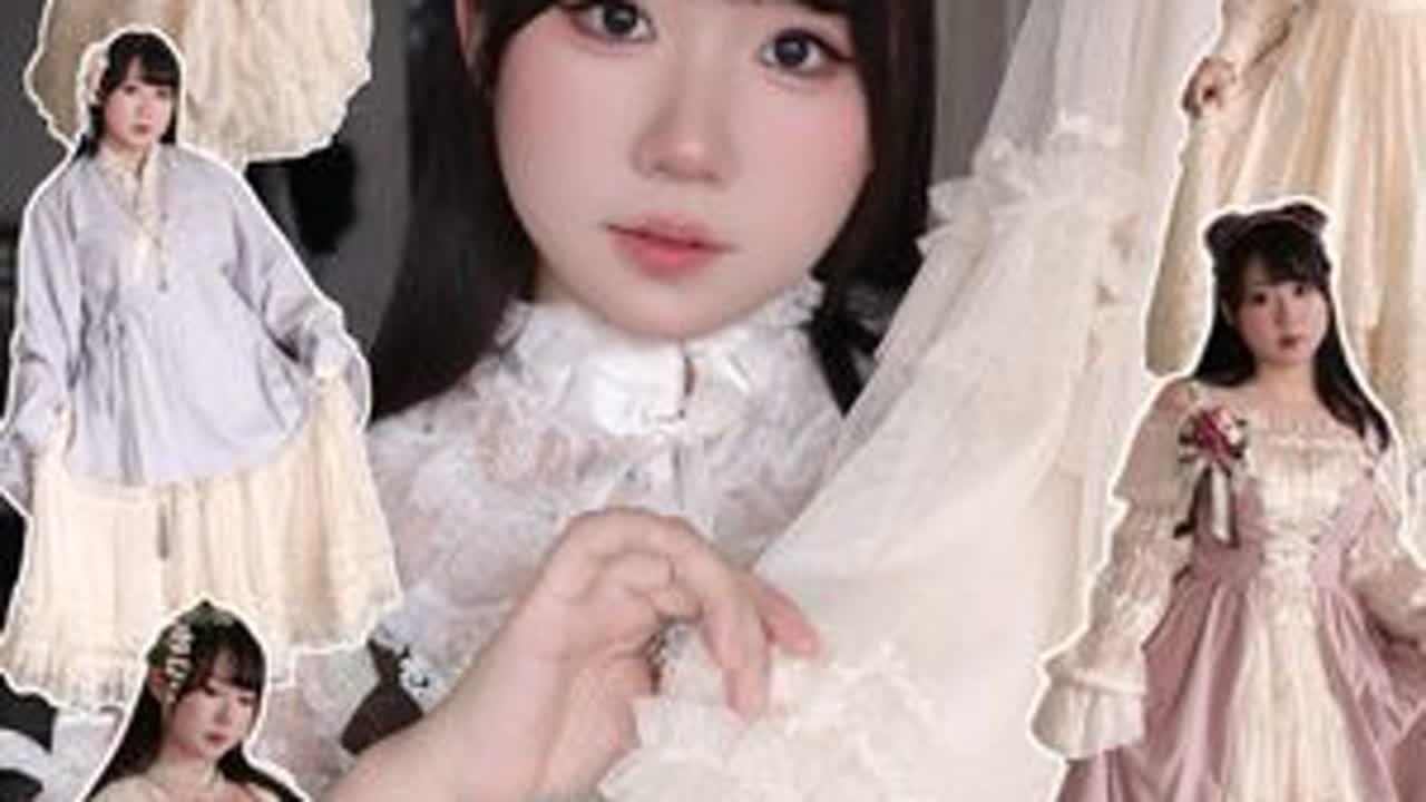 LolitaX褶皱心事衬裙测评讲解＆穿搭展示 这期是上个视频的衬裙测评！！~这个裙子本来图上感觉并没什么特别，但是到手之后质感真的绝了！！于是火速下单了两条，又是剁手的一天#lolita ...