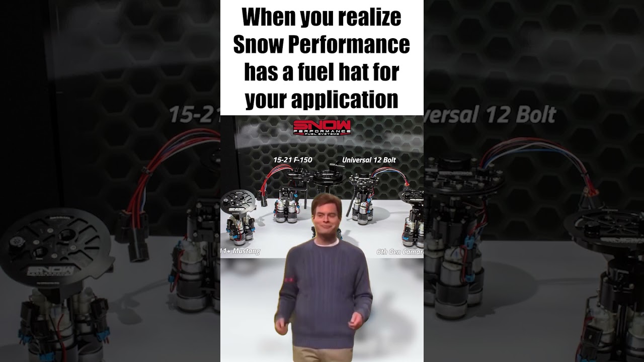 Snow Performance Fuel Systems can supply you with everything you need!