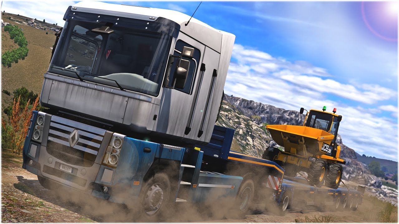 VIAGEM REALISTA de 600KM com RENAULT MAGNUM - EURO TRUCK SIMULATOR 2