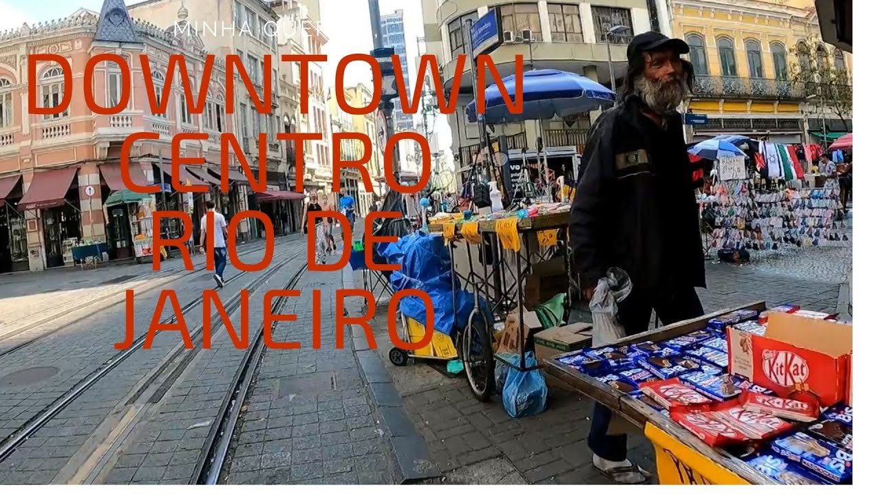 DOWNTOWN CENTRO RIO DE JANEIRO WALKING TOUR   Branco Avenue