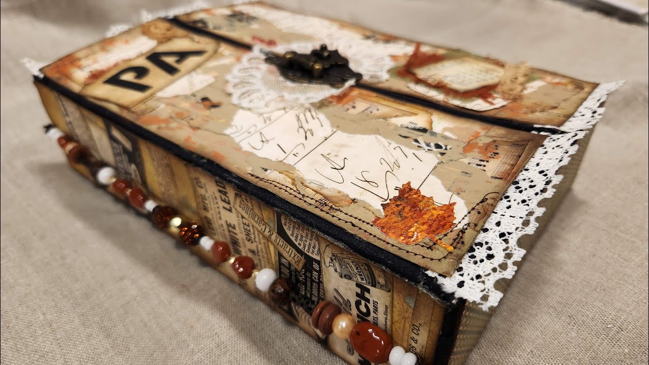 Deconstructed Scrappy-Junk Journal Hybrid