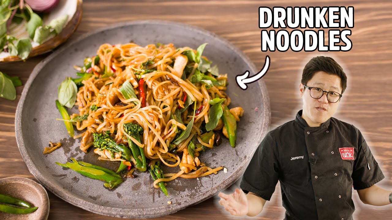 Incredible Thai Drunken Noodle Recipe!