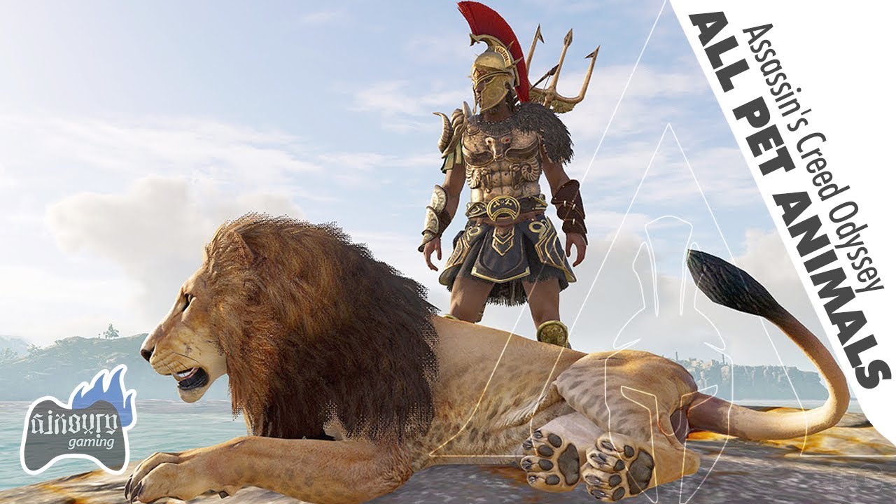 Assassin's Creed Odyssey Beastmaster Tame All Pet Animals Locations