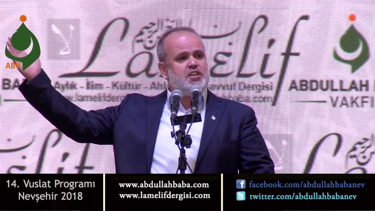 Nevşehir 2018 Abdullah Baba (ks) Hz.lerinin 14. Vuslat Töreninden Nuri KÖROĞLU Hocamızın Konuşması