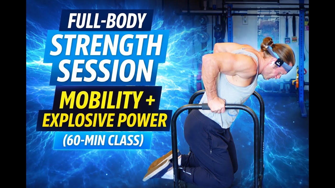Full-Body Strength Session | Mobility + Explosive Power (60-Min Class)