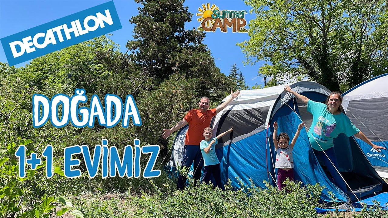 DECATHLON Arpenaz 4.1 Fresh & Black aile çadırı incelemesi