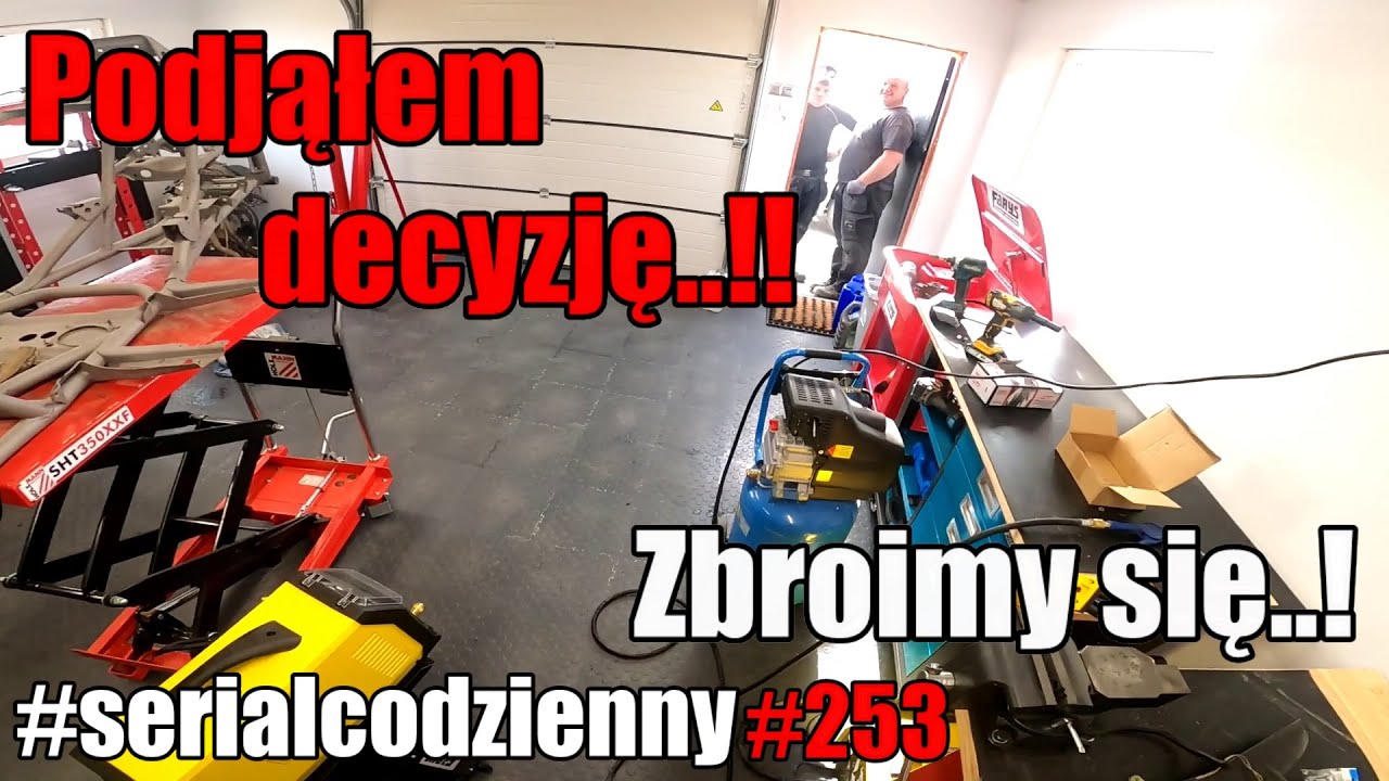 Podjąłem decyzję..!! Zbroimy się..!! Czy to aby dobry ruch ? #serialcodzienny #vlogcodzienny