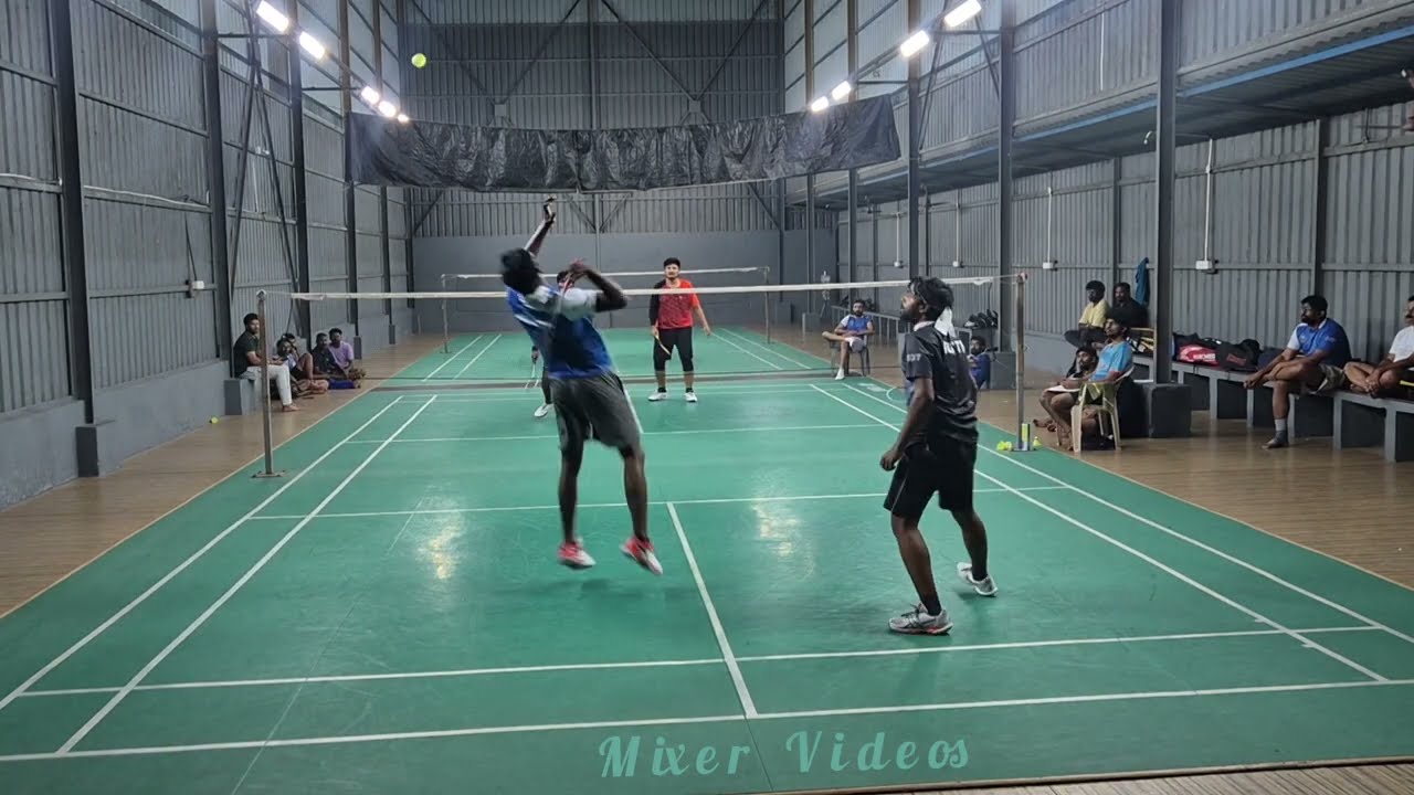 Mixer Videos!🎬S11#badminton #beginner #semifinal #baava6.0 ‪‪Last Point Thriller! Nail-Biting Finish