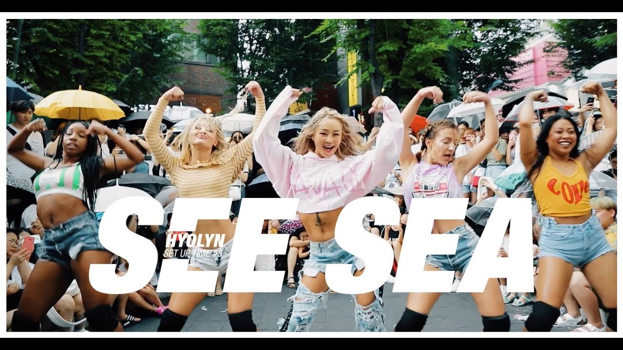 HYOLYN(효린) - '바다보러갈래 (SEE SEA)' @ 홍대 버스킹(HONGDAE BUSKING)