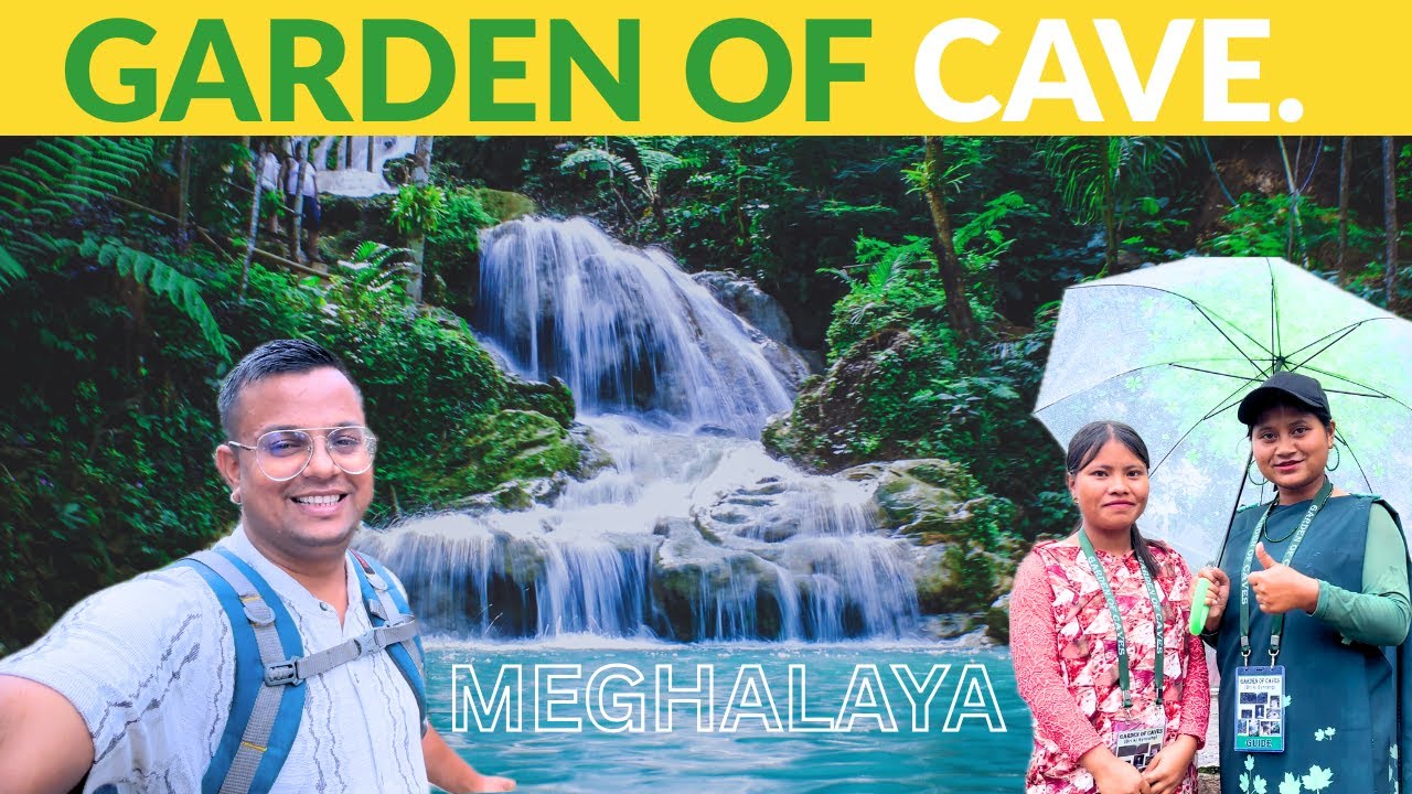 INSIDE MEGHALAYA GARDENS OF CAVES | HIDDEN GEMS IN NORTHEAST  🇮🇳 | BEST PLACE TO VISIT IN INDIA.