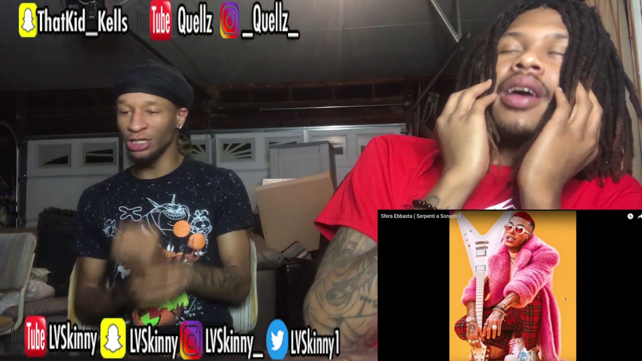 Sfera Ebbasta - Serpenti a Sonagli (Reaction Video)