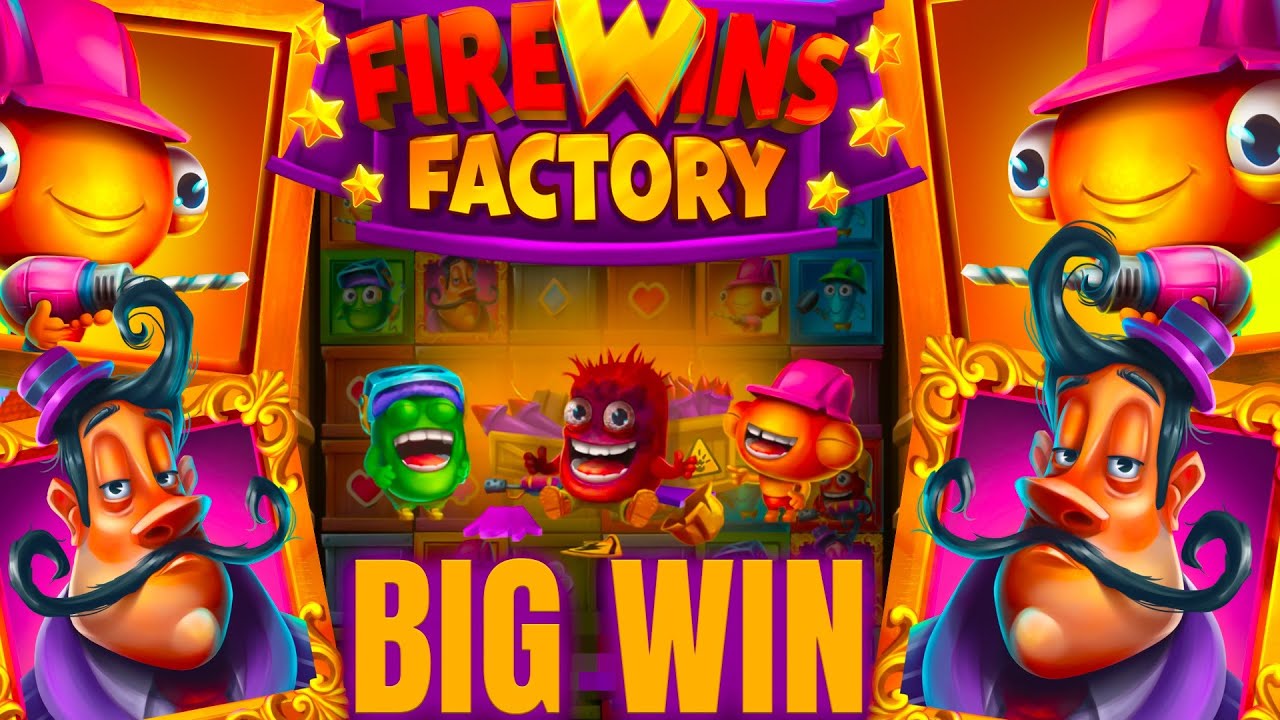 New Relax Gaming Slot FireWins Factory EPIC BIG WIN!!