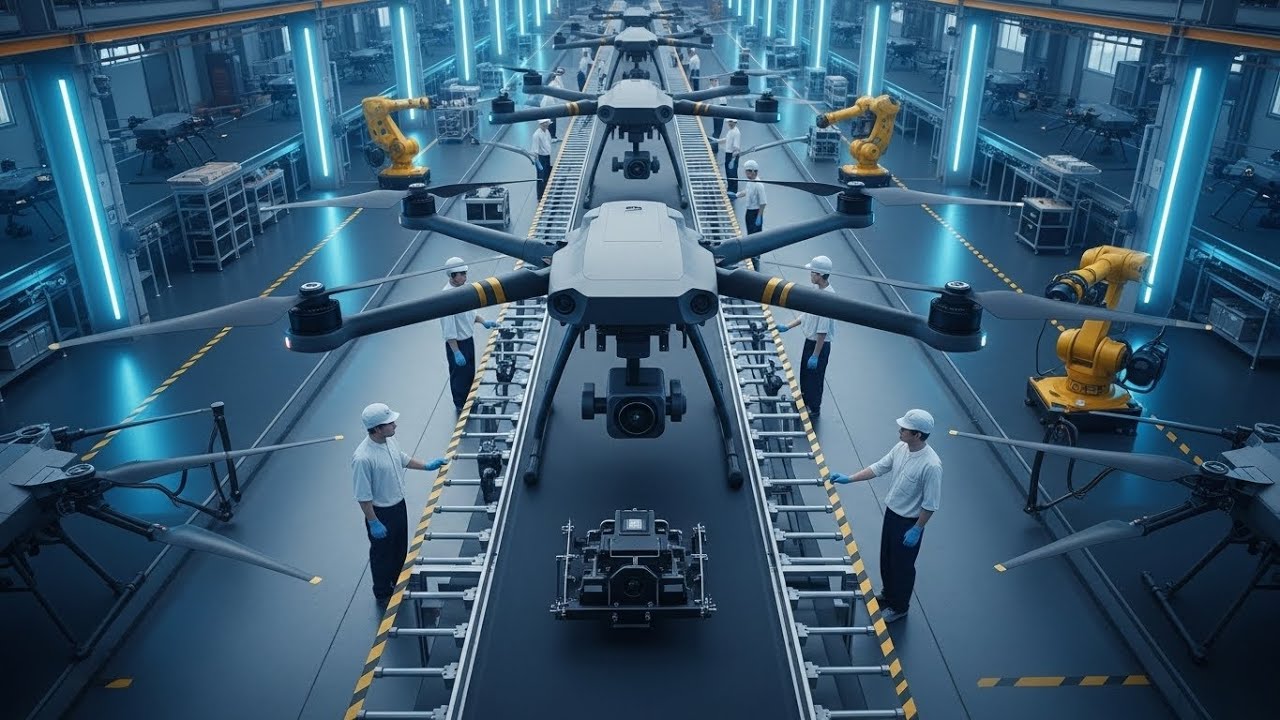 Inside the DJI Mavic Factory How the World's Smartest Drones Are Made