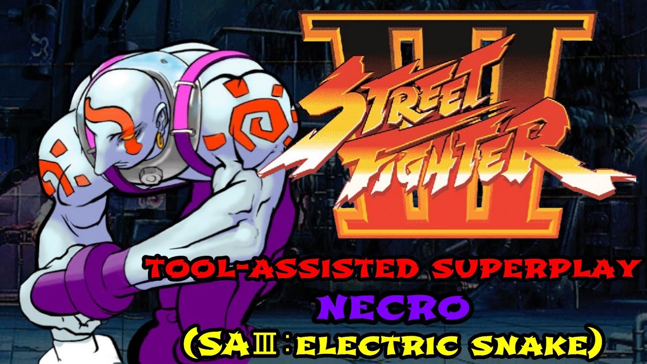 【TAS】ストリートファイターⅢ　ネクロ【簡易解説アリ】