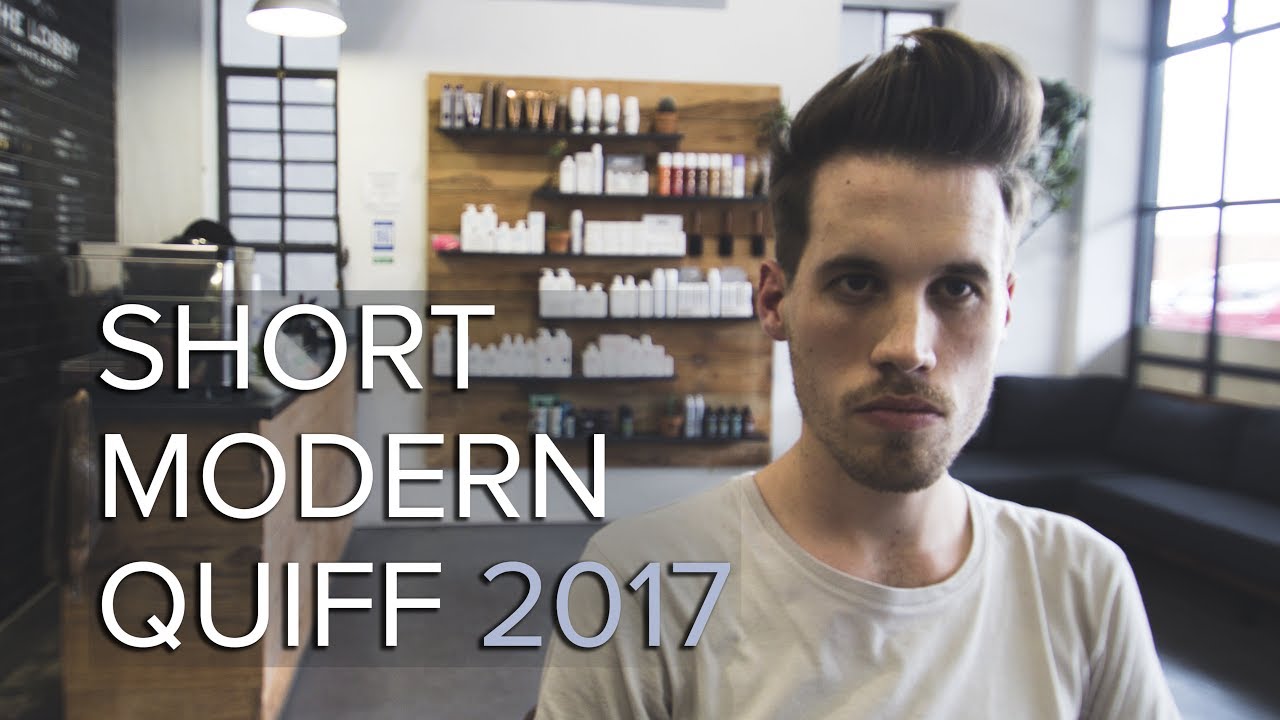 Short Modern Quiff with Fine Hair | Haircut and Style | Short Men's hairstyle 2017