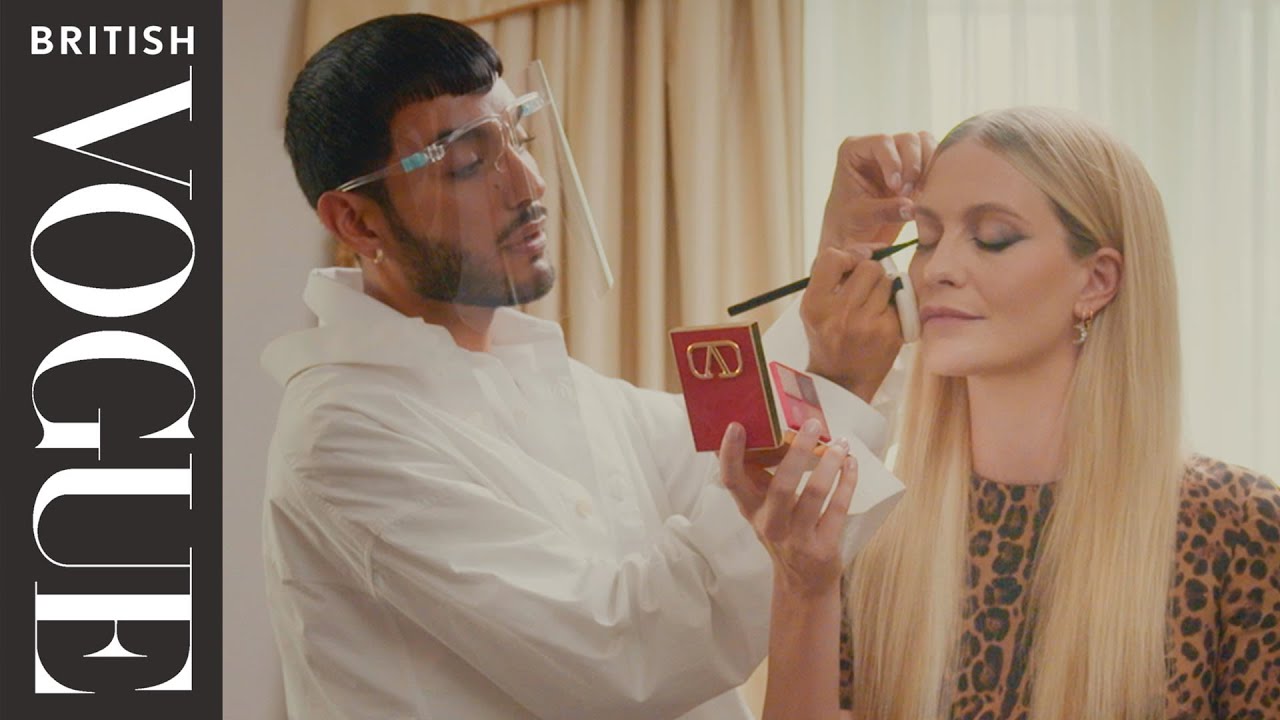 Make Up Masterclass with Raoúl Alejandre & Poppy Delevingne | British Vogue & Valentino Beauty