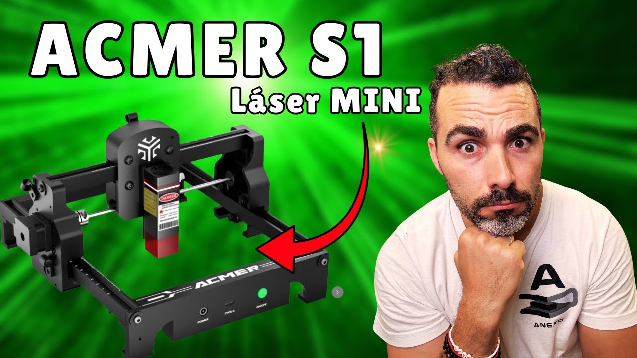 Mini Láser ACMER S1: Sirve para emprender? o es solo un juguete