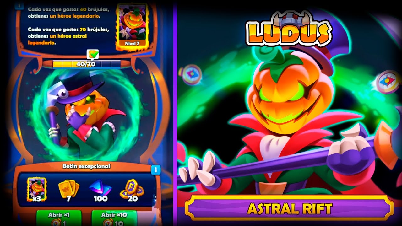 PEDRIN CALABACIN ESTA TOTALMENTE ROTO | COMPRAMOS Y PROBAMOS AL NUEVO HEROE ASTRAL EN LUDUS