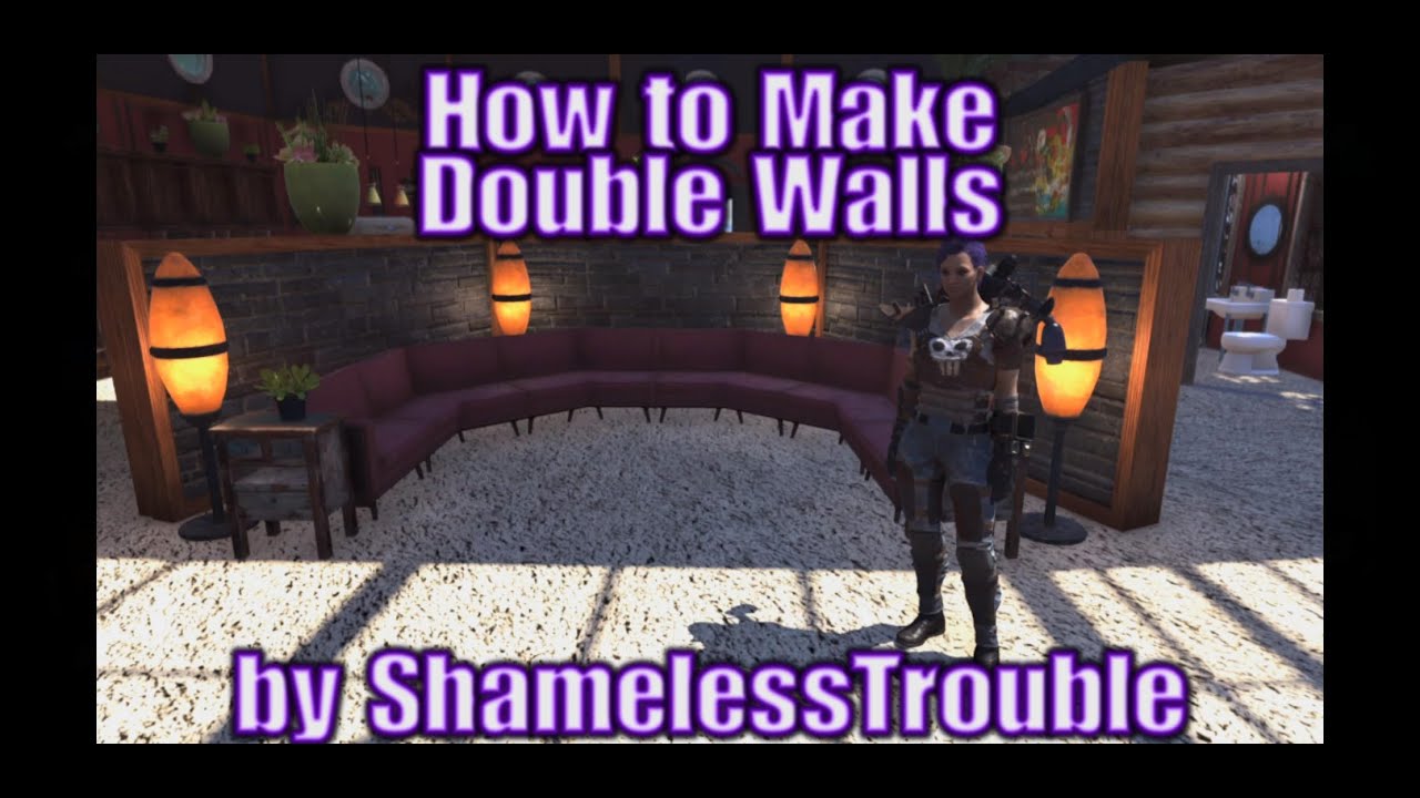 Fallout 76 Hacks - How to Make Double Walls
