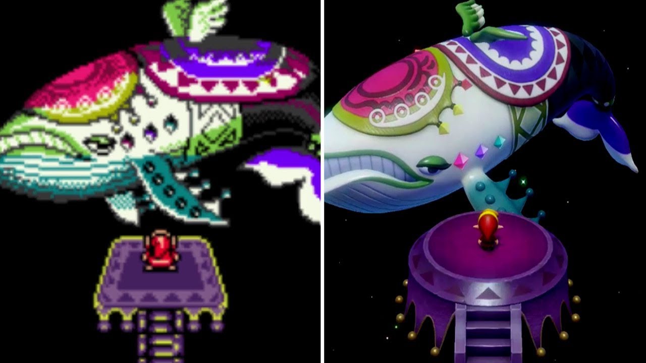 Zelda: Link's Awakening - All Bosses Comparison (Switch vs DX)