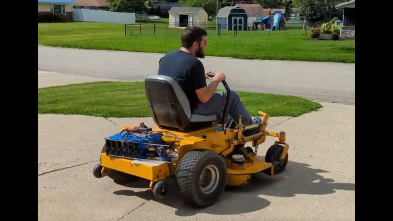 DIY Electric Zero Turn Mower EZTR V1